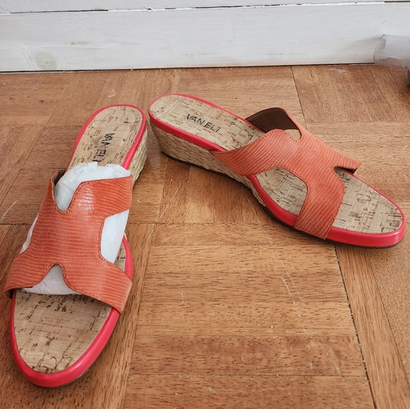 vaneli, 9.5 narrow, orange - Picture 2 of 2